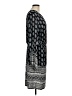 Unbranded Paisley Black Casual Dress Size M (estimated) - photo 4