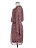 Max Studio 100% Polyester Print Burgundy Casual Dress Size M - photo 5
