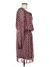 Max Studio 100% Polyester Print Burgundy Casual Dress Size M - photo 4