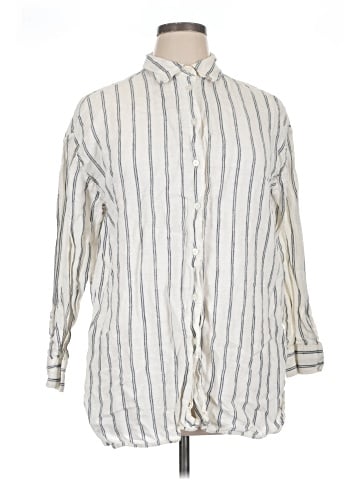 Everlane 3/4 Sleeve Button-Down Shirt (view 1)