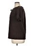 Basic Editions Brown Short Sleeve Blouse Size XL - photo 5