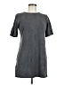 Olivaceous 100% Polyester Gray Casual Dress Size M - photo 1