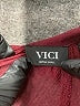 VICI 100% Polyester Burgundy Long Sleeve Blouse Size XS - photo 7