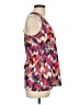 Lukka Purple Sleeveless Blouse Size L - photo 4