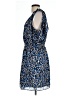 IKKS 100% Polyester Animal Print Blue Cocktail Dress Size EU (FR) 44 / US 12 - photo 5