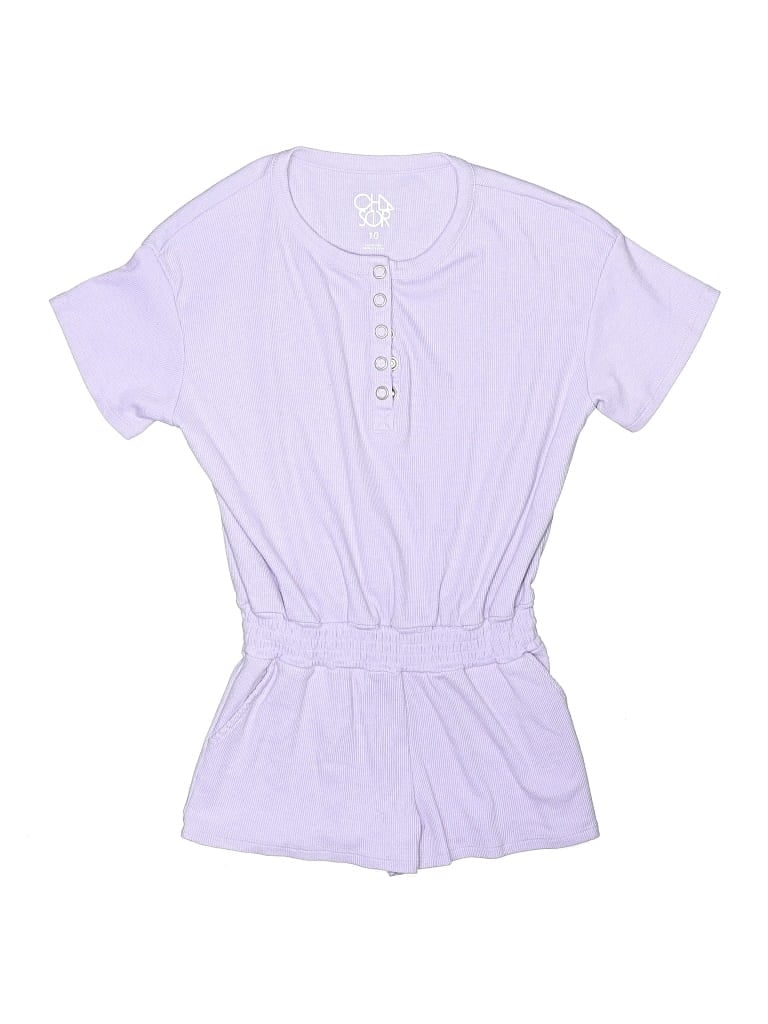 Pre-owned Chaser Kids' Romper In Purple