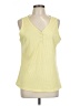 Merokeety Yellow Sleeveless Blouse Size XL - photo 1
