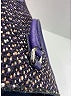 Prada 100% Canvas Tweed Purple Satchel One size - photo 8