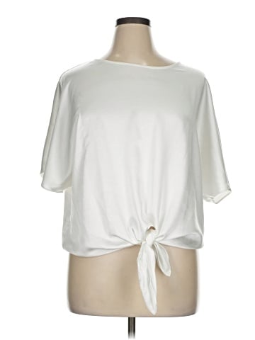 Bar III Short Sleeve Top (view 1)