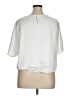 Bar III 100% Polyester Ivory White Short Sleeve Top Size XL - photo 2