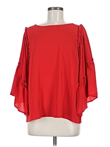 Jess Lea 3/4 Sleeve Blouse (view 1)