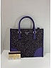 Prada 100% Canvas Tweed Purple Satchel One size - photo 10
