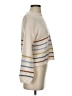 Blue Rain 100% Acrylic Stripes Ivory Pullover Sweater Size S - photo 4