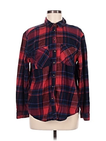 BDG Long Sleeve Button-Down Shirt (view 1)