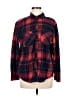 BDG 100% Cotton Plaid Red Long Sleeve Button-Down Shirt Size M - photo 1