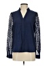 Unbranded Blue Long Sleeve Blouse Size S - photo 1