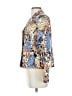 Birch Hill 100% Cotton Print Blue Blazer Size S - photo 5