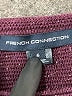 French Connection 100% Baumwolle Burgundy Pullover Sweater Size S - photo 7