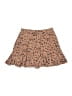 Entro 100% Polyester Animal Print Tan Pink Casual Skirt Size L - photo 1