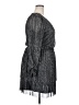 Intempo Metallic Gray Silver Cocktail Dress Size XXL - photo 4