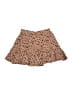 Entro 100% Polyester Animal Print Tan Pink Casual Skirt Size L - photo 2
