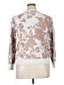 Liz Claiborne Floral Silver Pullover Sweater Size XL (petite) - photo 2