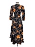 Blue Rain 100% Polyester Orange Casual Dress Size S - photo 2