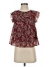 Mi ami Burgundy Sleeveless Blouse Size XS - photo 1
