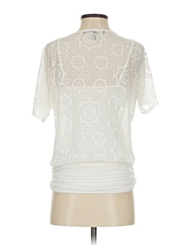 White House Black Market Short Sleeve Blouse (view 2)