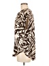 J by Joie 100% Polyester Animal Print Brown Short Sleeve Blouse Size M - photo 5
