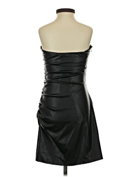 chinese dress ladies Keyana Strapless Faux Leather Dress main image 1