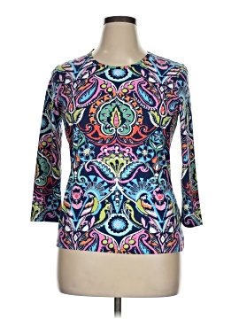 J. Mc Laughlin 3/4 Sleeve T Shirt