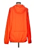 Asics 100% Polyester Solid Orange Windbreaker Size S - photo 2