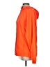 Asics 100% Polyester Solid Orange Windbreaker Size S - photo 5