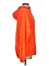 Asics 100% Polyester Solid Orange Windbreaker Size S - photo 4