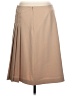 Apostrophe Solid Tan Formal Skirt Size 12 - photo 2