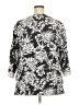 C.D. Daniels Black 3/4 Sleeve Blouse Size 2X - photo 2