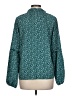 Blue Rain Teal Long Sleeve Blouse Size L - photo 2