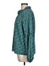 Blue Rain Teal Long Sleeve Blouse Size L - photo 5
