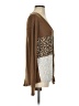 Daytrip Animal Print Brown Cardigan Size S - photo 4