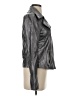 Boston Proper 100% Polyurethane Metallic Gray Jacket Size XS - photo 4