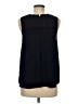 Ann Taylor Black Sleeveless Blouse Size M - photo 2