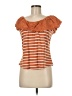 Bunulu Orange Short Sleeve Top Size M - photo 1