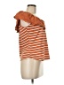 Bunulu Orange Short Sleeve Top Size M - photo 4