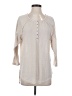 MELLODAY Ivory 3/4 Sleeve Blouse Size XS - photo 1