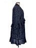 Unbranded 100% Polyester Polka Dots Blue Casual Dress Size XL - photo 4