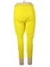 Yitty Solid Yellow Active Pants Size XL (estimated) - photo 2