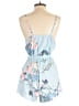 Assorted Brands Floral Blue Romper Size S - photo 2