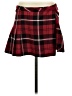 Street Code Plaid Red Casual Skirt Size S - photo 1