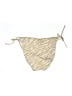 Becca Animal Print Ivory Swimsuit Bottoms Size L - photo 2